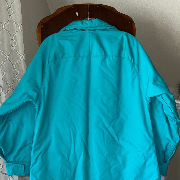 Vintage 80’s LL Bean Plaid Wool Blend Flannel Lined Parka Jacket Women’s Small - Picture 8 of 11